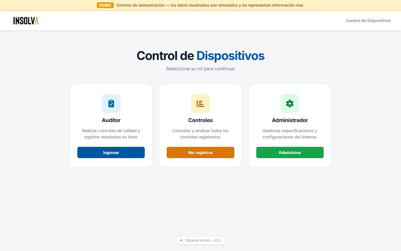 Controles Diarios