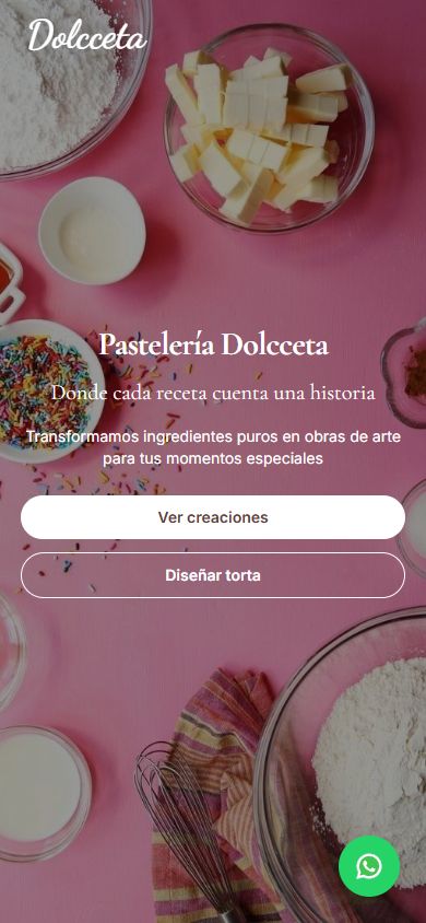 Pastelería Dolcceta mobile