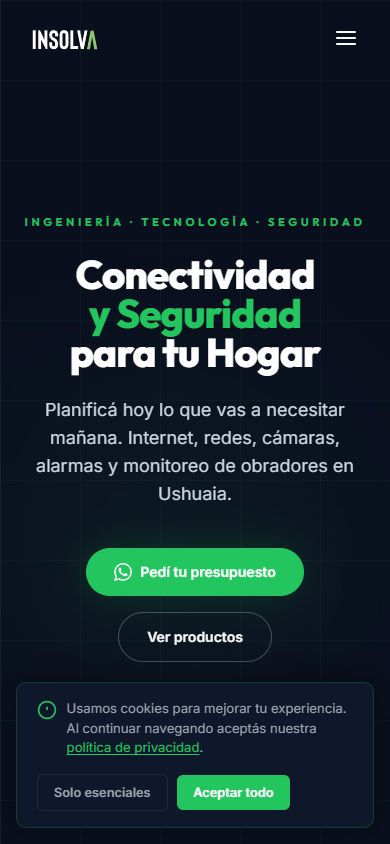 Insolva Seguridad mobile