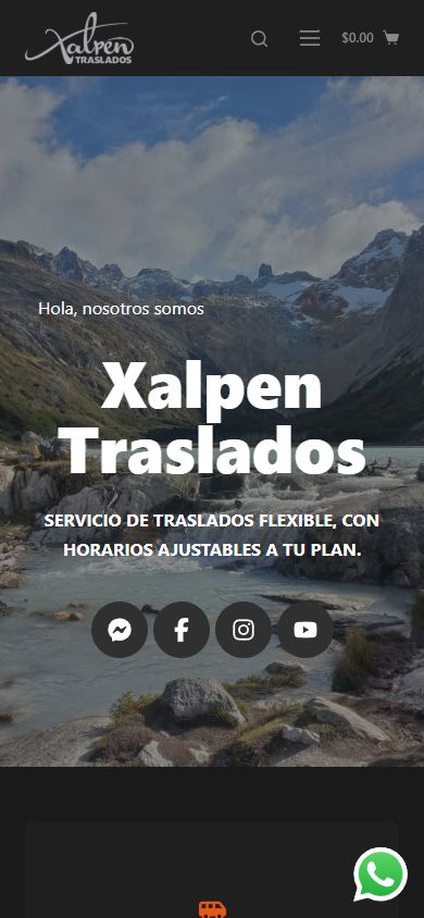 Xalpen Turismo mobile